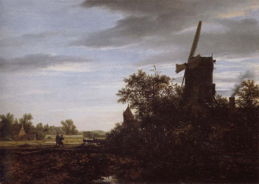 A Windmill near Fields